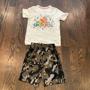 ADIDAS Boys Matching Set Medium 8-10